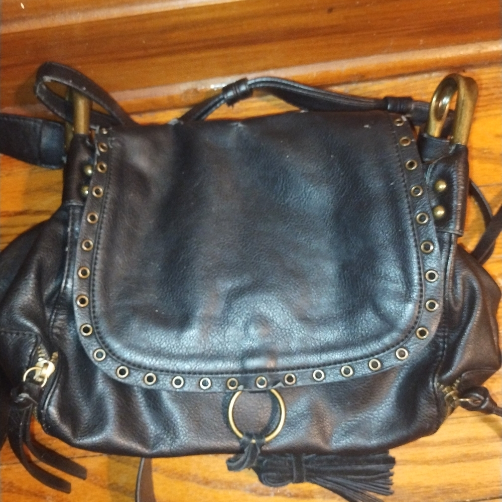Vintage Steve Madden Black Crossbody Bag